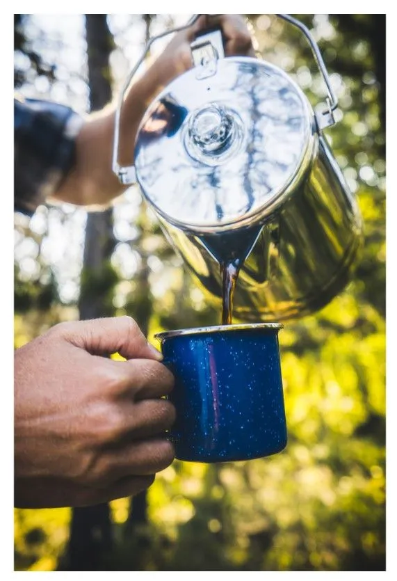 ENAMEL COFFEE MUG - S.S. EDGE